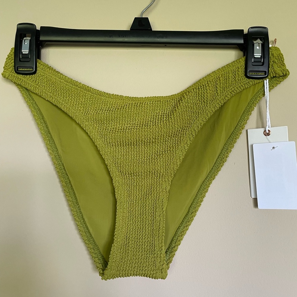 Good American Always Fits Better Cheeky Bikini Bottom Sz 1/2